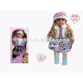 Cute function speaking baby girl doll intelligent doll dialogue doll